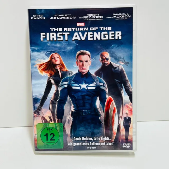 DVD - The Return of the First Avenger - Marvel - GUT