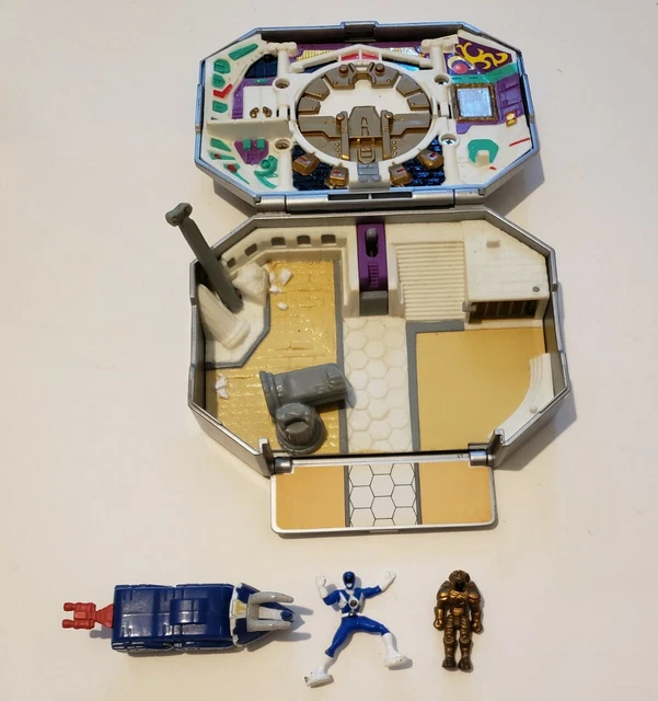 Vintage Power Rangers: Mighty Morphin - Micro Morphin Blue Ranger mini-figure Toy Accesory | De