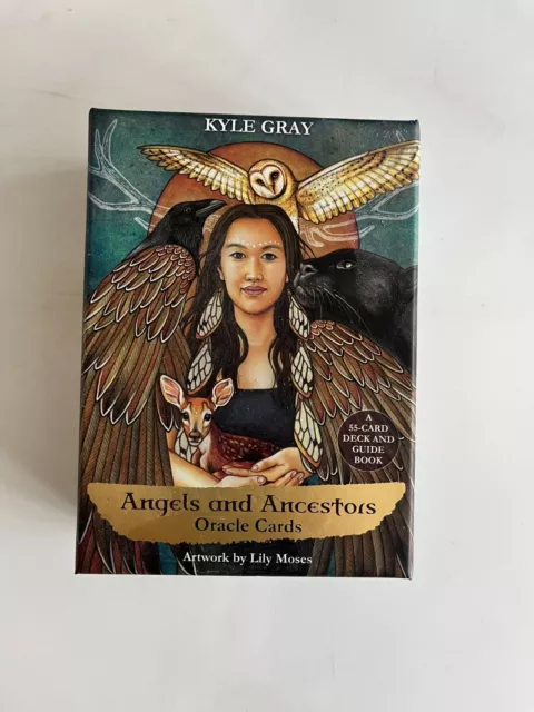 TAROT: Angels and Ancestors Oracle Cards - 55 Card Deck and Guide Book KYLE GRAY