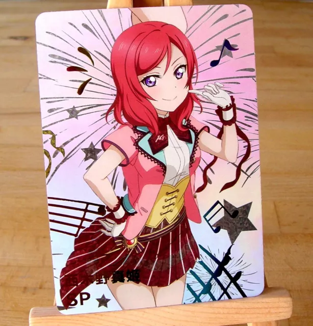 Maki Love Live !CARTE SP ULTRA RARE Goddess Story Anime Waifu Holo Card NS-10M01