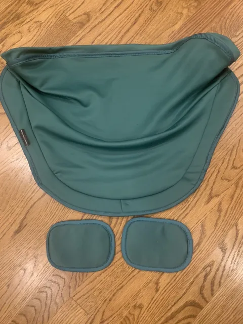 New Canopy and shoulder pads for Doona (Stroller not included) Green