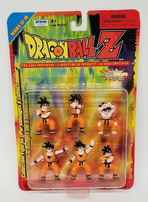 Irwin Dragon Ball Z Saga Continues Set Series 13-18 Action Figure