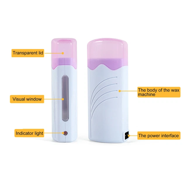 (US Plug 110V)Double Depilatory Heater Portable Wax Warmer Machine For Leg AGS