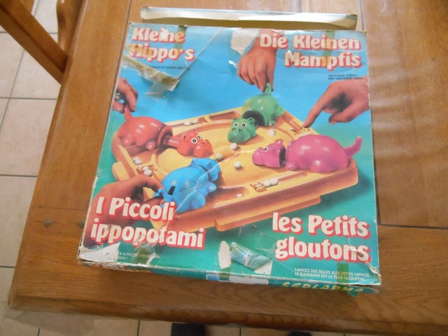 Jeu De Société Hippo Gloutons – MB 1993, Hasbro (occasion, Complet)
