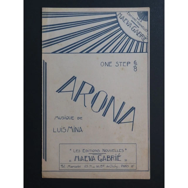 Arona One Step Luis Mina Piano Accordéon