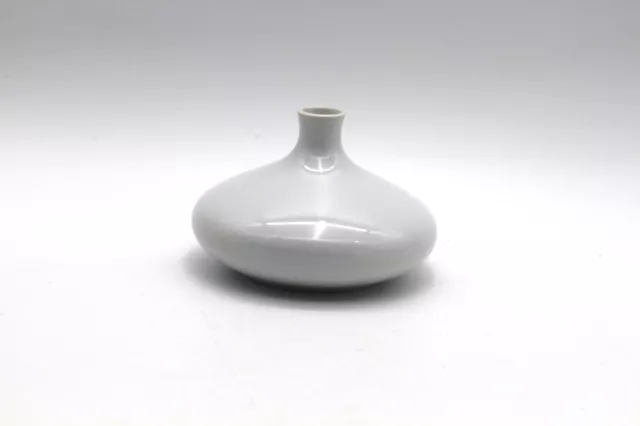 Arzberg Ufo Vase kleine version weiß hoch glasiert