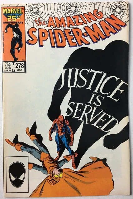 The Amazing Spider-Man Vol 1 #278 July 1986 American Marvel Comic First Edition