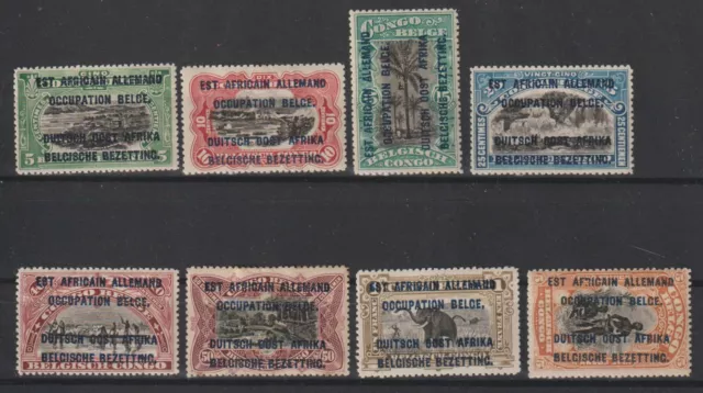 Ruanda-Urundi - 1916 - COB 28/35B* - MH -