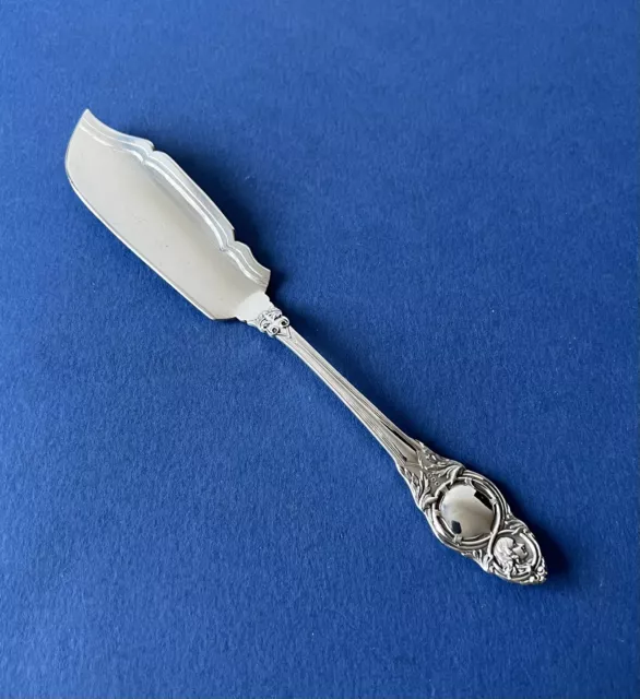 Stunning Art Nouveau Solid Silver Butter Knife - 1887 - Henry Wilkinson & Co