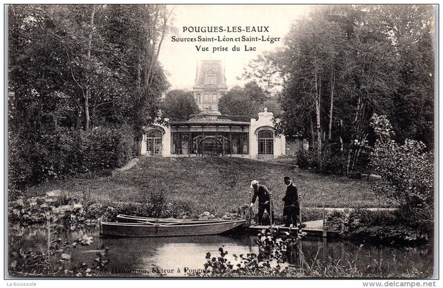 58 POUGUES LES EAUX - sources saint leon et saint leger