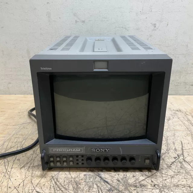 Sony Trinitron PVM-8042Q Professional Color Monitor Retro Gaming Tested