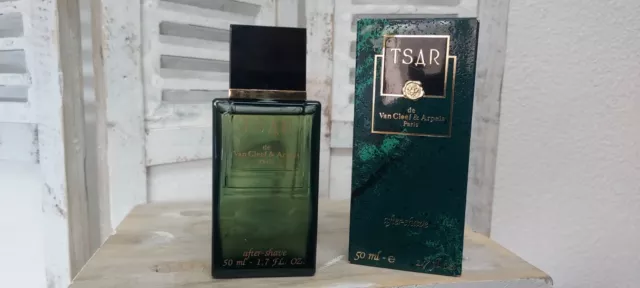 TSAR Van Cleef & Arpels AFTER SHAVE 50ml. Discontinued vintage extremely rare.