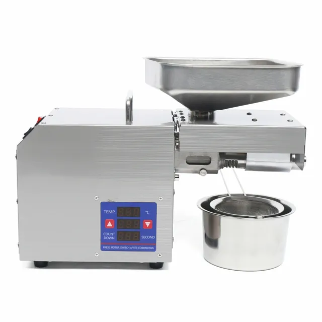 AUTOMATIC OIL PRESS Machine 304 Stainless Steel Extractor Machine $173. ...
