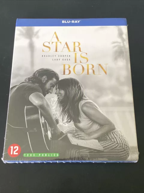 A Star Is Born Bluray Bradley Cooper Lady Gaga + Slipcase Neuf