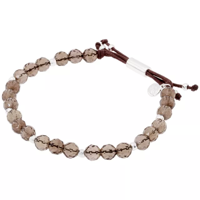 Gorjana Power Gemstone Smoky Quartz Beaded Bracelet For Grounding 17120535SPKG