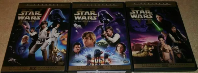 ✅Star Wars Limited Edition Original Theatrical Unaltered Trilogy DVD 6 DISC SET 2