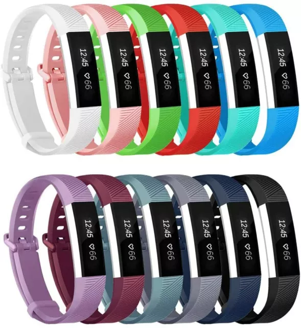For Fitbit Alta/Ace/ Alta HR Strap Replacement Silicone Buckle Sports Wristband