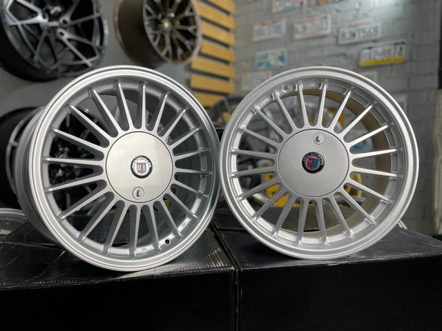 4 X 16 Inch 4x100 Alpina Style Silver Wheels: Fits For BMW E30 £819.00 ...