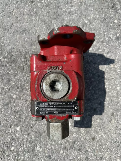 Muncie  Hydraulic  Gear Pump  P/N PK1-13-02BSBBX