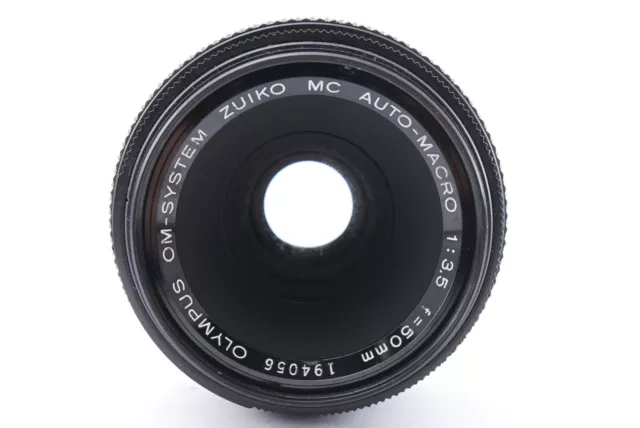 As Is Olympus OM-System Zuiko MC Auto-Macro 50mm f3.5 Standard MF LensFrom JAPAN 2