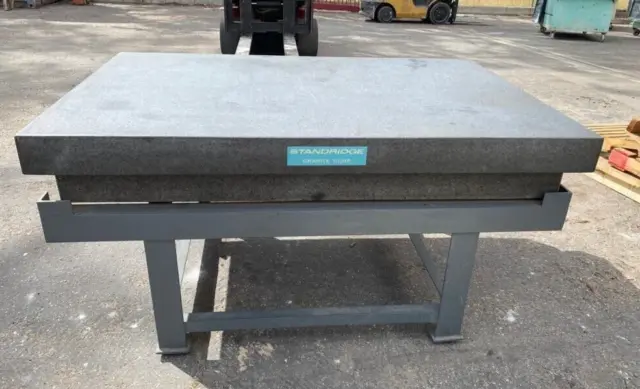 72" x 48" x 10" Standridge PRECISION Granite Table Surface Inspection Plate AA
