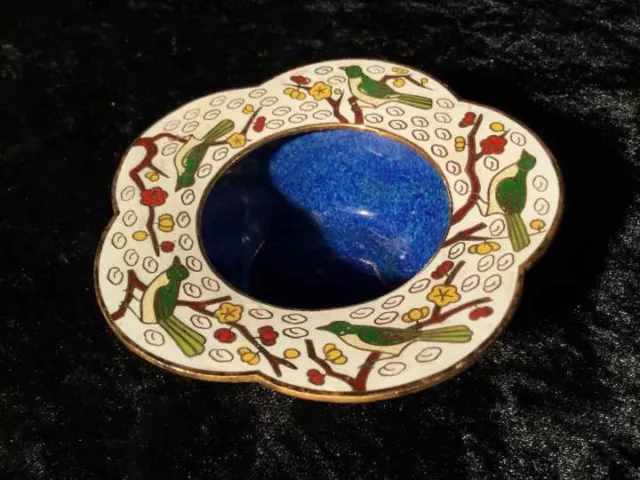 Cloisonne Schüssel Sammlerstück Handarbeit