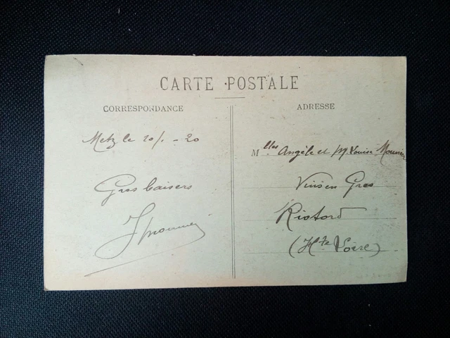CPA metz la gare moselle 57 conrard edit 2