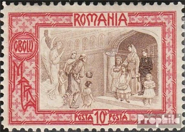 Rumänien 210 mit Falz 1907 Armenpflege