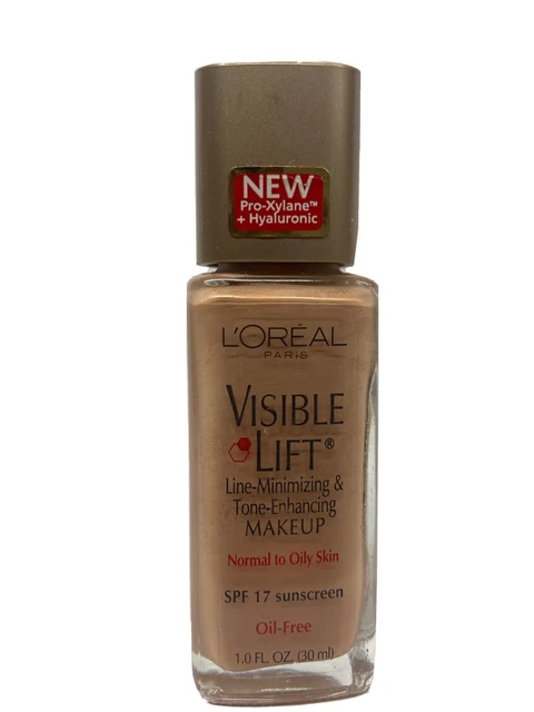 LOREAL VISIBLE LIFT LINE MINIMIZING & TONE ENHANCEMENT MAKE UP 1oz SPF 17 #152