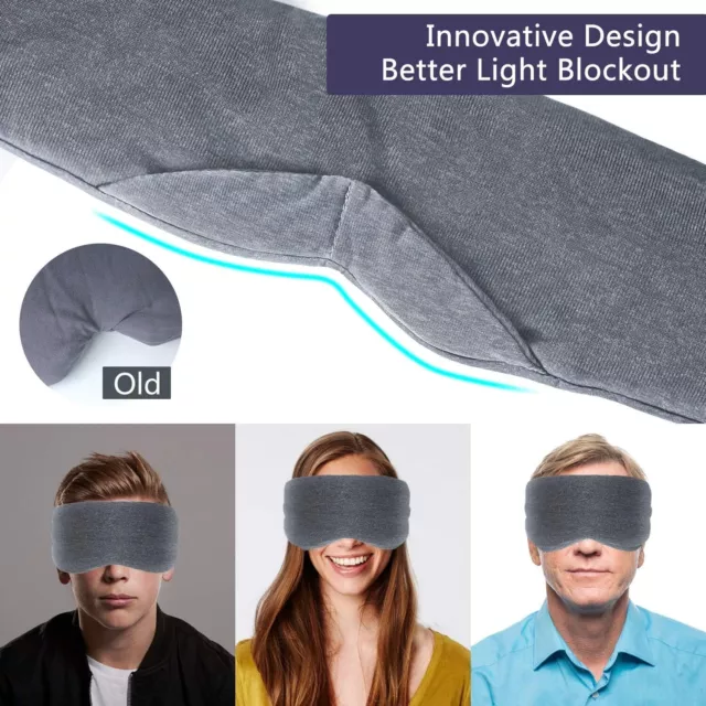 Sysrion Sleep Mask - Ultra Soft Comfortable Sleeping Mask for for Home Sleep Tr 2