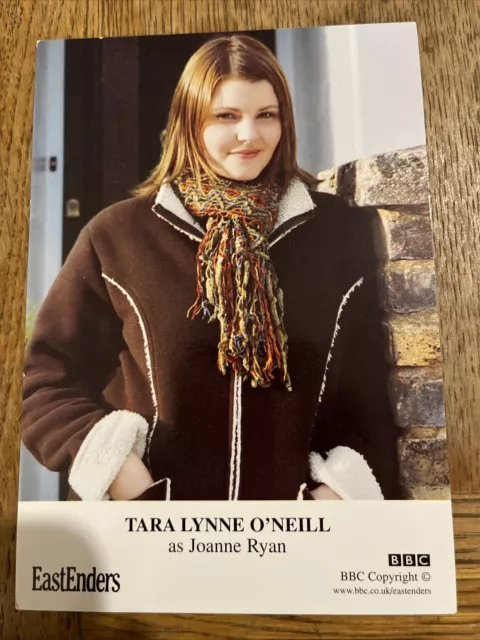 BBC EastEnders Joanne Ryan Tara Lynne O’Neill Hand Signed Cast Card Autograph