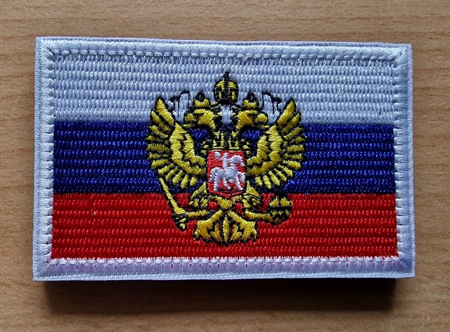 Russland Slogan Stickerei Patch - Applikation Für Jacken Und Rucksäcke