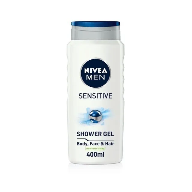 NIVEA MEN Sensitive 3 in 1 Shower Gel - 400ml