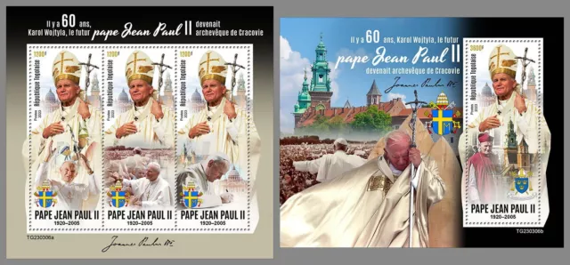 TOGO 2023 MNH ** Karol Wojtyla Pope John Paul II. #306