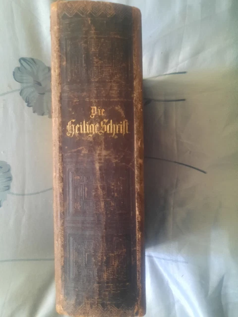 Alte Bibel 1881, AT und NT, Berlin, s. Bilder 2