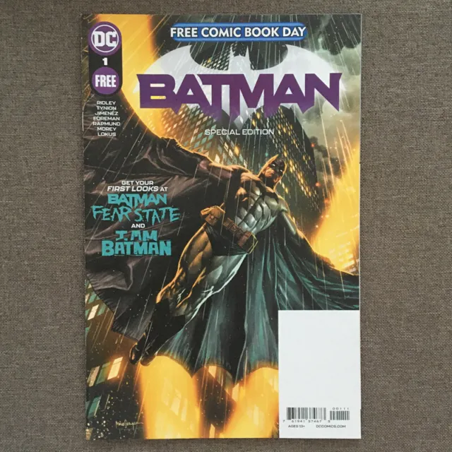 DC Batman Special Edition 2021 #1 NM unread FCBD bagged boarded