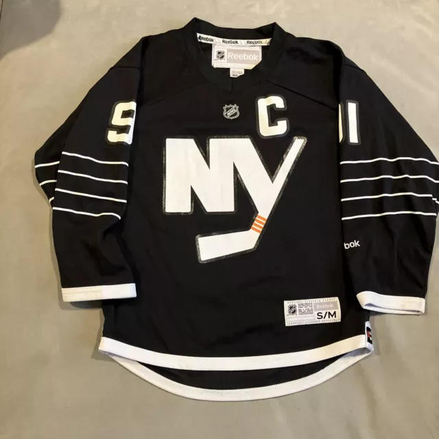#91 John Tavares New York Islanders Reebok Premier Player Jersey - Black
