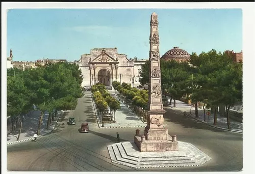 Lecce Obelisco Porta Napoli Bella Cartolina