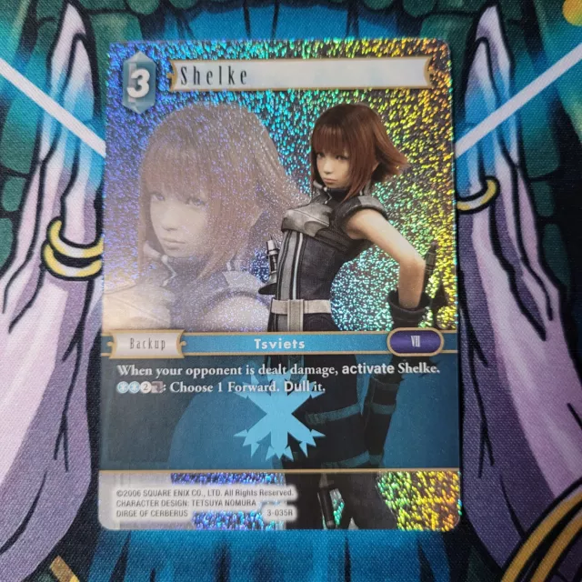 Final Fantasy TCG Opus 3 - Shelke - 3-035R - Rare Foil Card - Mint