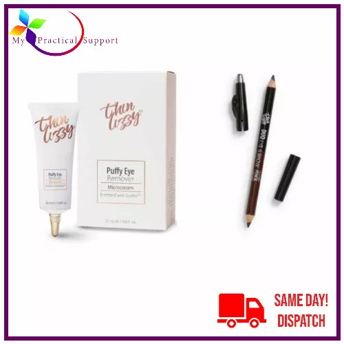 Thin Lizzy Puffy Eye Remover with DUO eye and brow pencil 2