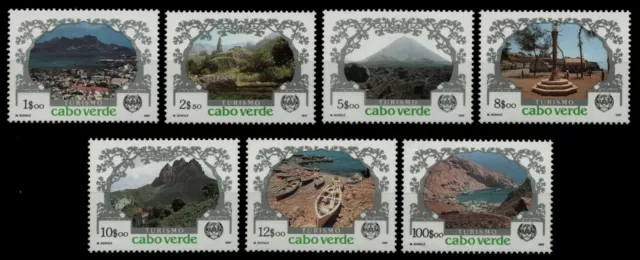 Kap Verde 1987 - Mi-Nr. 516-522 ** - MNH - Tourismus