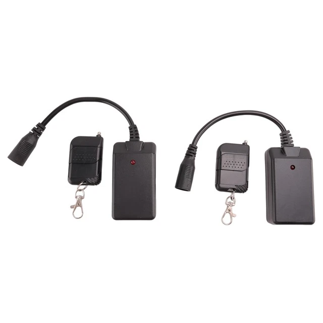2 Pcs AC 90-240V 3 Pins XLR Remote Control Receiver Equipment Controller7341
