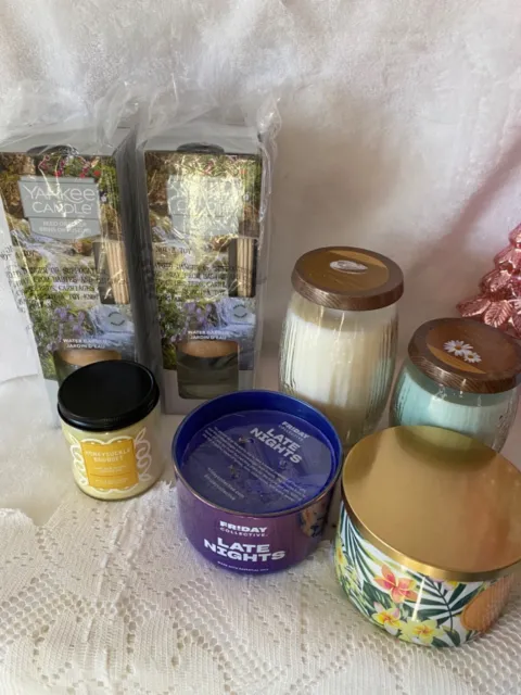 HUGE LOT OF YANKEE CANDLE ALL NEW! over 50 items!