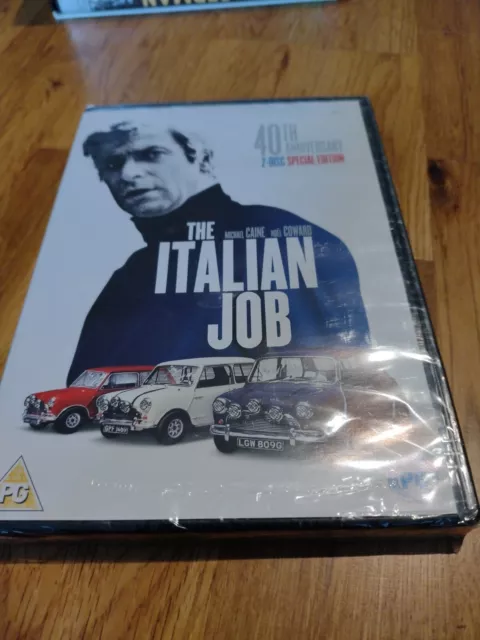 The Italian Job - 40Th Anniversary 2 Disc Edition - New/Sealed Pa Dvd