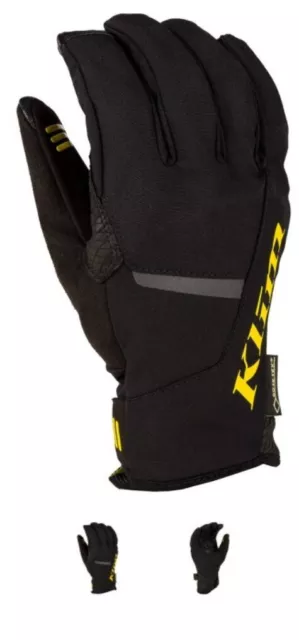 Klim Inversion GTX Snowmobile Glove 3XL BLACK/YELLOW( Non-Current )