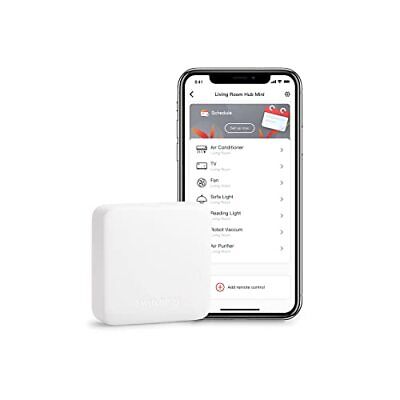 SwitchBot Hub Mini Smart Remote - Dispositivo IR, collegamento a Wi-Fi, contro