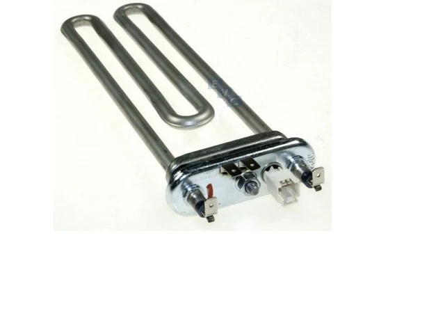Elemento Riscaldante Originale Per Lavatrice Whirlpool Bauknecht 2050W 230V Con Sonda NTC 481225928871