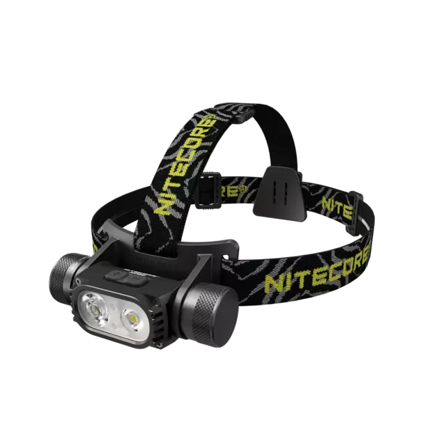 HC68 versatile 2000 lumen 202m spot & flood rechargeable headlamp 2