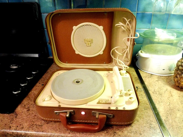 Tourne-disques Mélodyne Melovox – Valise Vintage – électrophone Ancien France