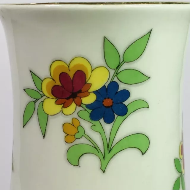 Vintage Early 1900’s Burgess & Leigh / Burleigh Ware Ceramic Floral Vase G331 3